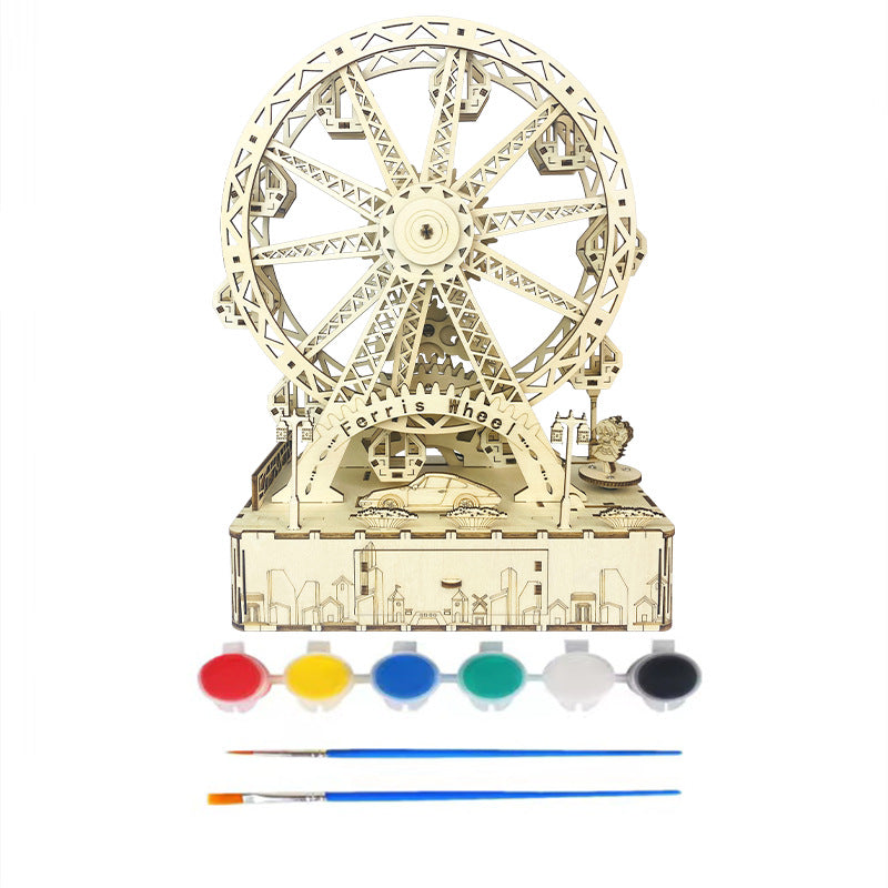 Dynamic Mechanical Wooden Three-dimensional Puzzle Hand-assembled Educational Toys Creative Ornaments - Premium Consumer Electronics from Eretailer365.com - Just $27.76! Shop now at Eretailer365.com