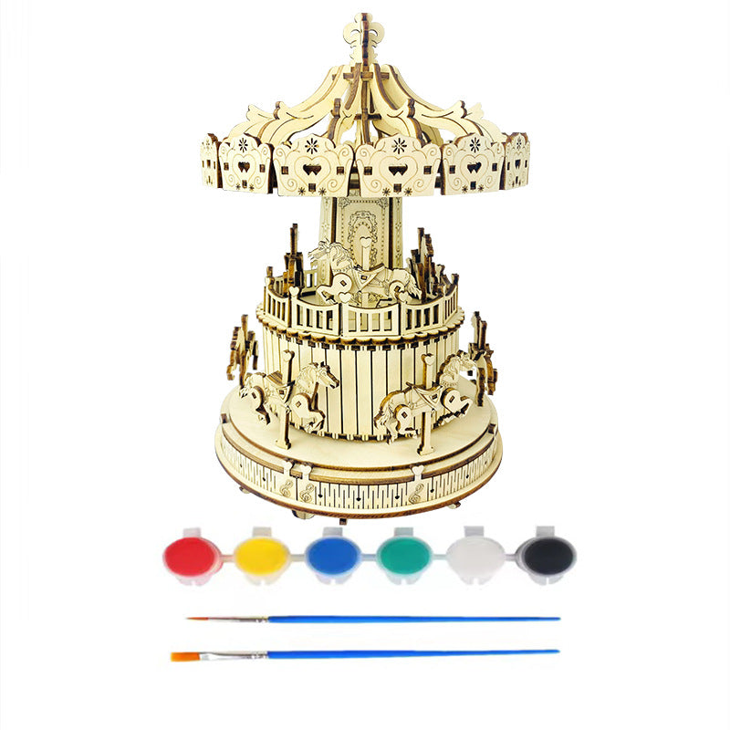 Dynamic Mechanical Wooden Three-dimensional Puzzle Hand-assembled Educational Toys Creative Ornaments - Premium Consumer Electronics from Eretailer365.com - Just $27.76! Shop now at Eretailer365.com