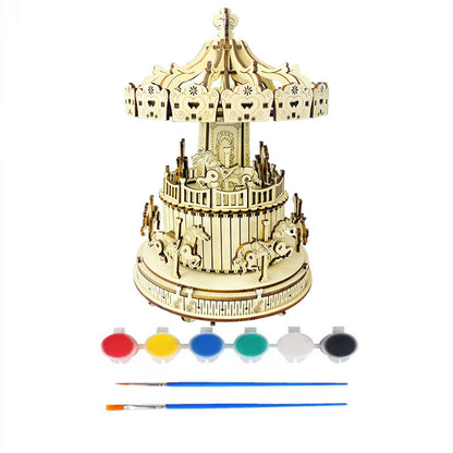 Dynamic Mechanical Wooden Three-dimensional Puzzle Hand-assembled Educational Toys Creative Ornaments - Premium Consumer Electronics from Eretailer365.com - Just $27.76! Shop now at Eretailer365.com