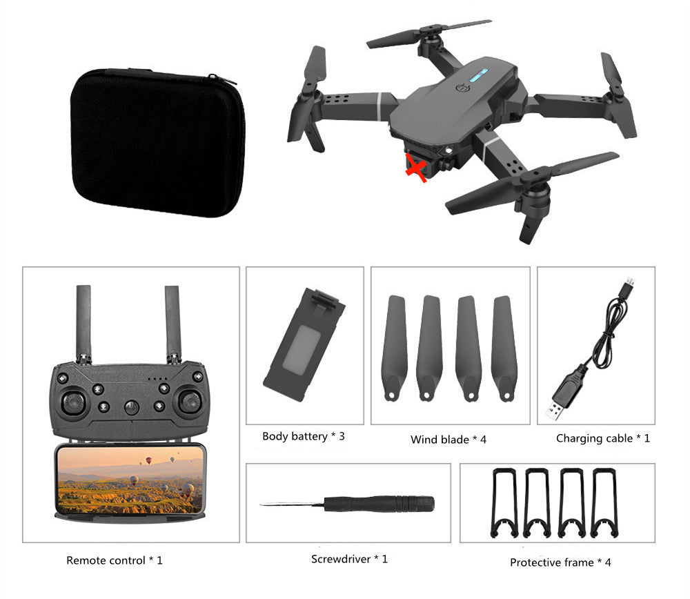 E88 Drone Aerial Photography Of High-definition Folding Four Axis Aircraft - Premium Consumer Electronics from Eretailer365.com - Just $25.81! Shop now at Eretailer365.com