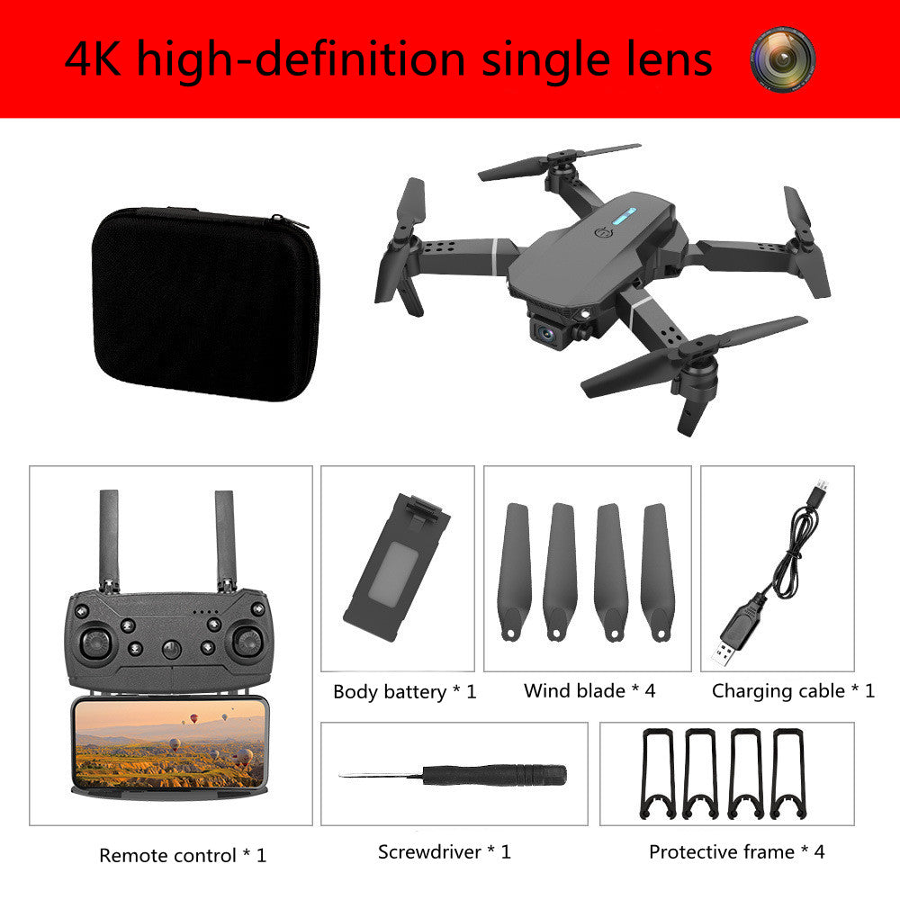 E88 Drone Aerial Photography Of High-definition Folding Four Axis Aircraft - Premium Consumer Electronics from Eretailer365.com - Just $25.81! Shop now at Eretailer365.com