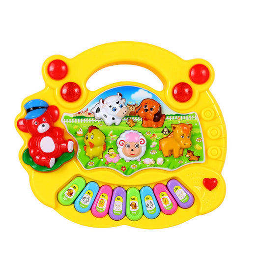 Educational Toys Farm Animal Keyboard Musical Instrument Child Baby Toys - Premium Toys & Hobbies from Eretailer365.com - Just $6.56! Shop now at Eretailer365.com