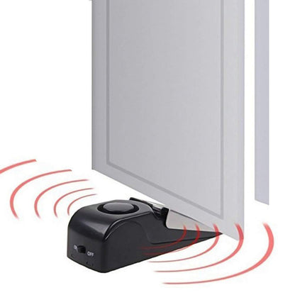 Electronic Burglar Alarm Intelligent Home Security Wedge Door Stop Alarm System Device Hotel Intruder Alert Detection - Premium 0 from Eretailer365.com - Just $9.51! Shop now at Eretailer365.com