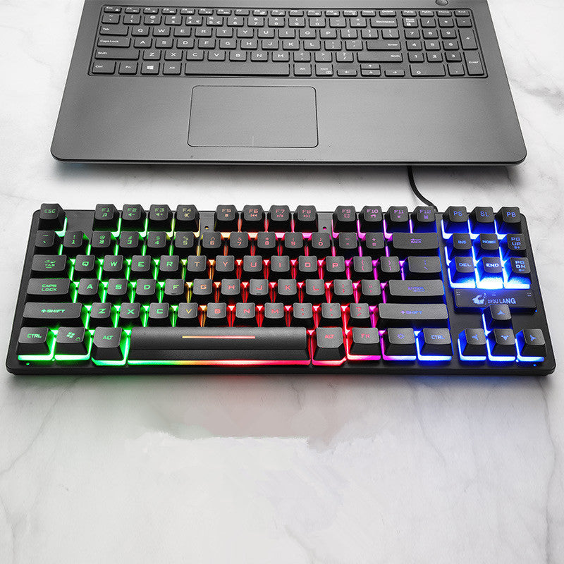 Electronic Games Mechanical Keyboard Notebook Keyboard - Premium Computer & office from Eretailer365.com - Just $27.50! Shop now at Eretailer365.com