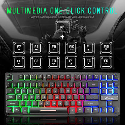 Electronic Games Mechanical Keyboard Notebook Keyboard - Premium Computer & office from Eretailer365.com - Just $27.50! Shop now at Eretailer365.com