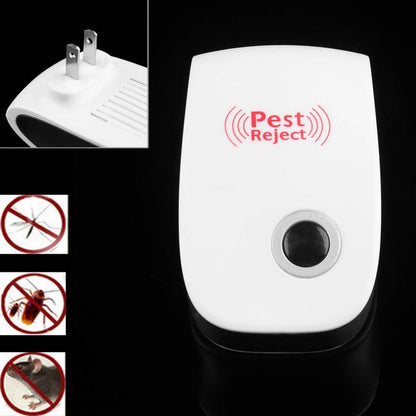 Electronic Ultrasonic Healthy Rechargeble Anti Mosquito Insect Pest Reject Mouse Repellent Repeller Practical Home EUUS Plug - Premium 0 from Eretailer365.com - Just $3.94! Shop now at Eretailer365.com