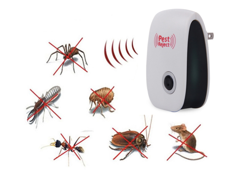 Electronic Ultrasonic Healthy Rechargeble Anti Mosquito Insect Pest Reject Mouse Repellent Repeller Practical Home EUUS Plug - Premium 0 from Eretailer365.com - Just $3.94! Shop now at Eretailer365.com