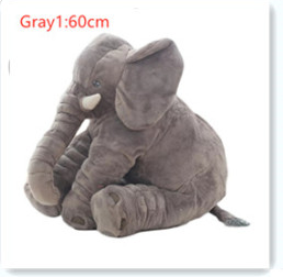 Elephant Doll Pillow Baby Comfort Sleep With - Premium Toys & Hobbies from Eretailer365.com - Just $6.52! Shop now at Eretailer365.com