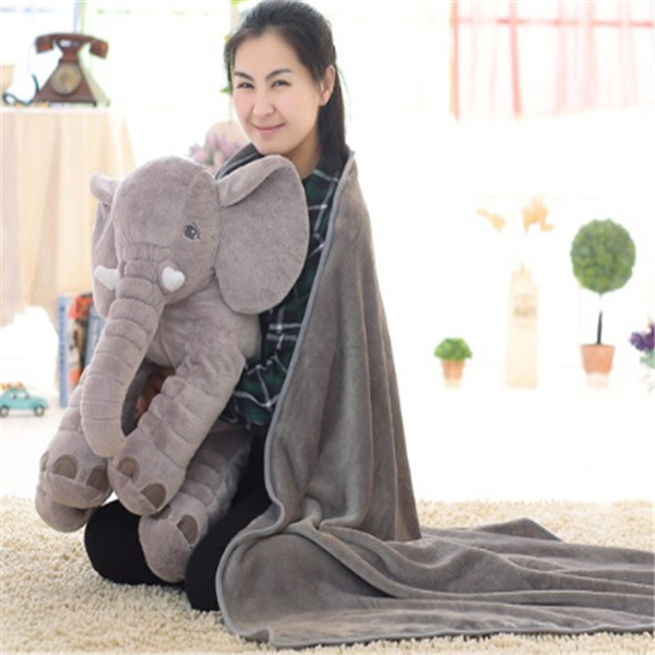 Elephant Doll Pillow Baby Comfort Sleep With - Premium Toys & Hobbies from Eretailer365.com - Just $6.52! Shop now at Eretailer365.com