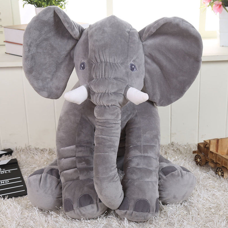 Elephant Doll Plush Toy Elephant Pillow Baby Comfort Doll - Premium Toys & Hobbies from Eretailer365.com - Just $12.64! Shop now at Eretailer365.com