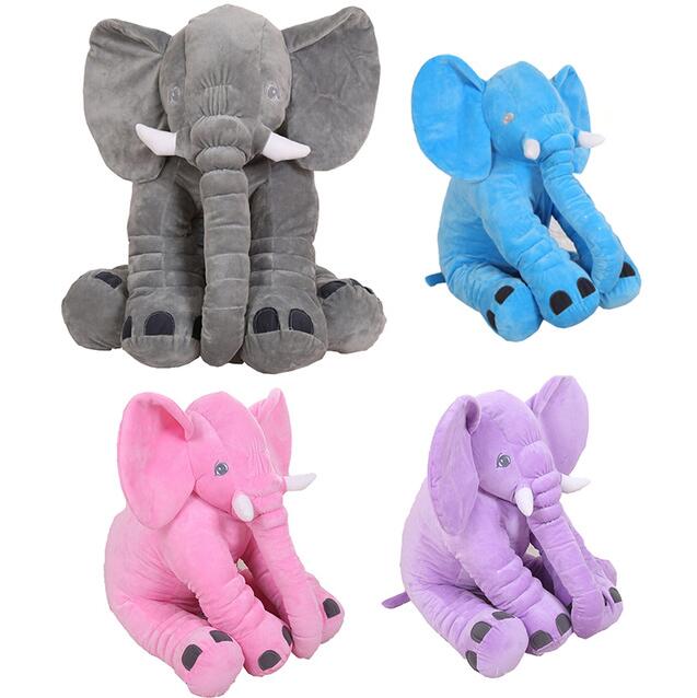 Elephant Doll Plush Toy Elephant Pillow Baby Comfort Doll - Premium Toys & Hobbies from Eretailer365.com - Just $12.64! Shop now at Eretailer365.com