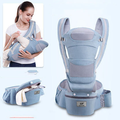 Ergonomic Baby Carrier Infant Baby Hipseat Carrier 3 In 1 Front Facing Ergonomic Kangaroo Baby Wrap Sling - Premium Toys & Hobbies from Eretailer365.com - Just $46.00! Shop now at Eretailer365.com