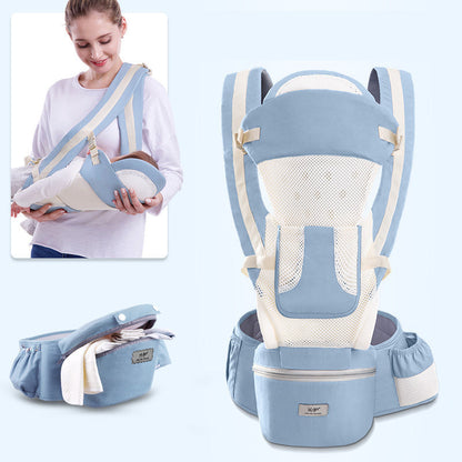 Ergonomic Baby Carrier Infant Baby Hipseat Carrier 3 In 1 Front Facing Ergonomic Kangaroo Baby Wrap Sling - Premium Toys & Hobbies from Eretailer365.com - Just $46.00! Shop now at Eretailer365.com