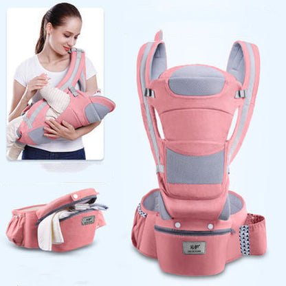 Ergonomic Baby Carrier Infant Baby Hipseat Carrier 3 In 1 Front Facing Ergonomic Kangaroo Baby Wrap Sling - Premium Toys & Hobbies from Eretailer365.com - Just $46.00! Shop now at Eretailer365.com