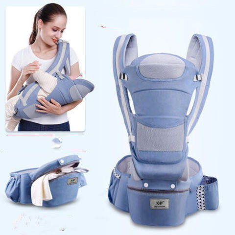 Ergonomic Baby Carrier Infant Baby Hipseat Carrier 3 In 1 Front Facing Ergonomic Kangaroo Baby Wrap Sling - Premium Toys & Hobbies from Eretailer365.com - Just $46.00! Shop now at Eretailer365.com