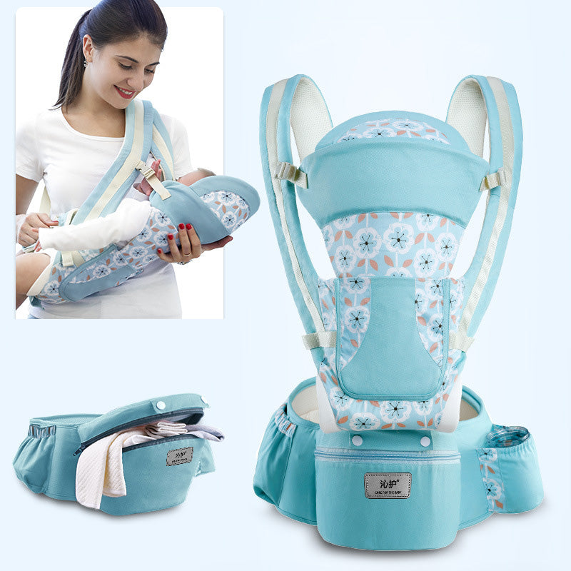 Ergonomic Baby Carrier Infant Baby Hipseat Carrier 3 In 1 Front Facing Ergonomic Kangaroo Baby Wrap Sling - Premium Toys & Hobbies from Eretailer365.com - Just $46.00! Shop now at Eretailer365.com