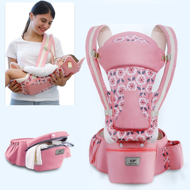 Ergonomic Baby Carrier Infant Baby Hipseat Carrier 3 In 1 Front Facing Ergonomic Kangaroo Baby Wrap Sling - Premium Toys & Hobbies from Eretailer365.com - Just $46.00! Shop now at Eretailer365.com