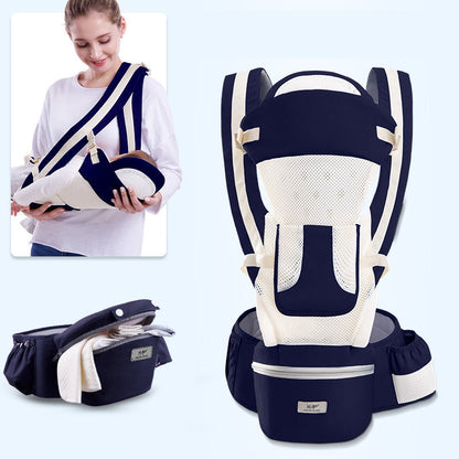 Ergonomic Baby Carrier Infant Baby Hipseat Carrier 3 In 1 Front Facing Ergonomic Kangaroo Baby Wrap Sling - Premium Toys & Hobbies from Eretailer365.com - Just $46.00! Shop now at Eretailer365.com