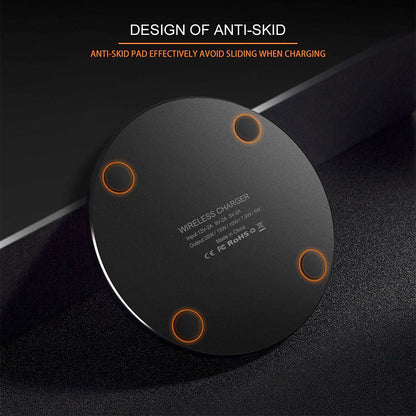 Fabric Disc Wireless Charger 20W Fast Charge - Premium Toys & Hobbies from Eretailer365.com - Just $25.08! Shop now at Eretailer365.com