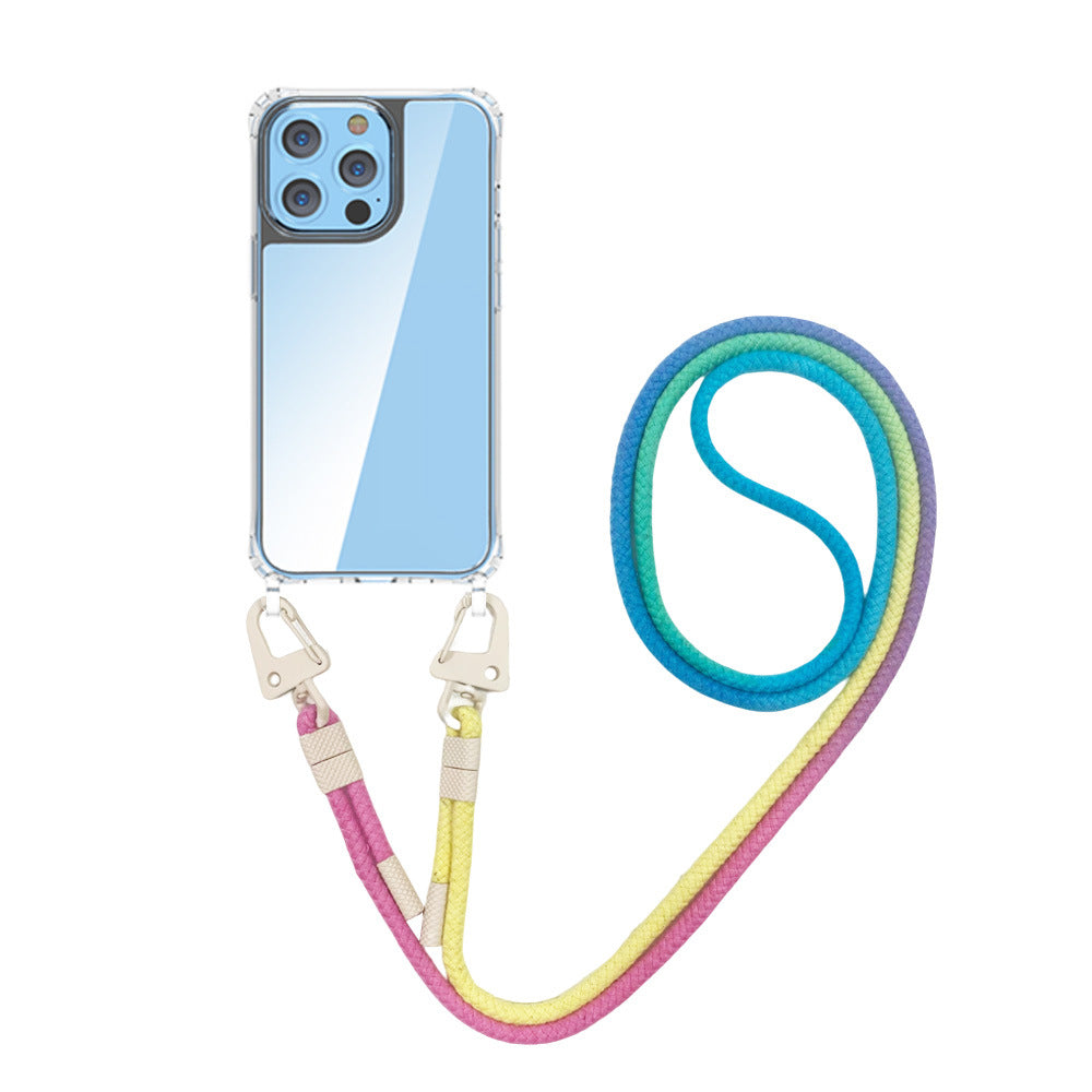 Fashion Simple Crossbody Lanyard Phone Case Protective Cover - Premium Phones & Accessories from Eretailer365.com - Just $9.12! Shop now at Eretailer365.com