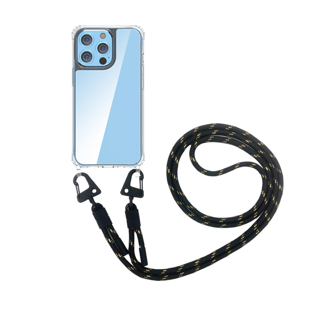 Fashion Simple Crossbody Lanyard Phone Case Protective Cover - Premium Phones & Accessories from Eretailer365.com - Just $9.12! Shop now at Eretailer365.com