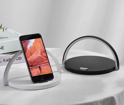 Fast Qi Wireless Charger Table Lamp - Premium Consumer Electronics from Eretailer365.com - Just $19.11! Shop now at Eretailer365.com