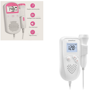 Fetal Heart Rate Monitor Home Pregnancy Baby Fetal Sound Heart Rate Detector - Premium Toys & Hobbies from Eretailer365.com - Just $4.20! Shop now at Eretailer365.com