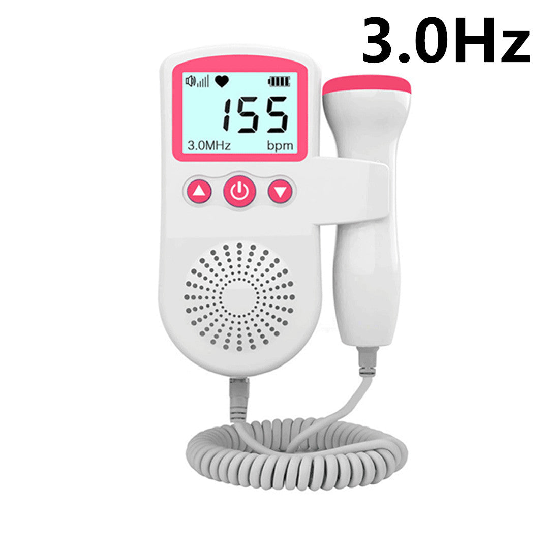 Fetal Heart Rate Monitor Home Pregnancy Baby Fetal Sound Heart Rate Detector - Premium Toys & Hobbies from Eretailer365.com - Just $4.20! Shop now at Eretailer365.com