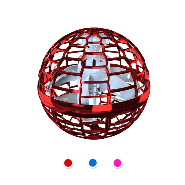 Flynova Pro Flying Ball Spinner Toy  Hand Controlled Drone Helicopter 360 Rotating Mini UFO With Light Kids Gifts - Premium Toys & Hobbies from Eretailer365.com - Just $4.90! Shop now at Eretailer365.com