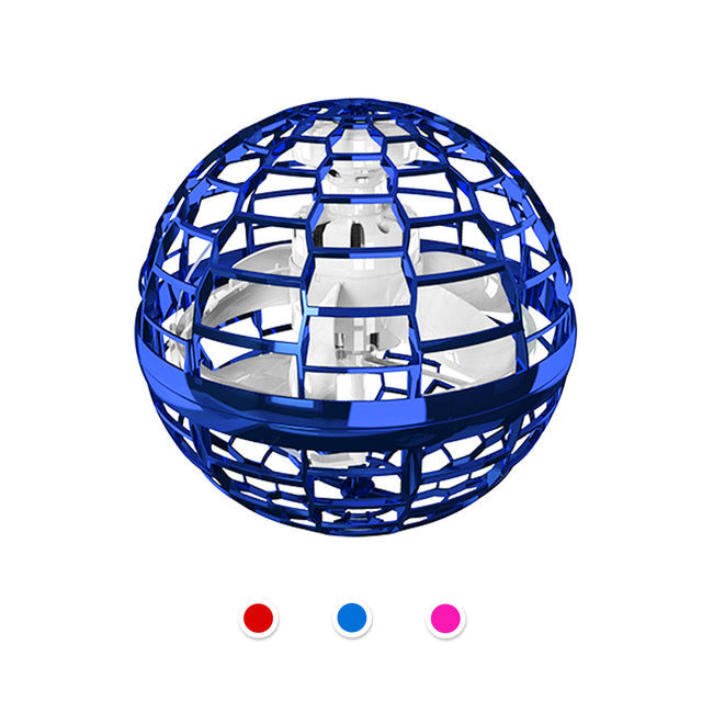 Flynova Pro Flying Ball Spinner Toy  Hand Controlled Drone Helicopter 360 Rotating Mini UFO With Light Kids Gifts - Premium Toys & Hobbies from Eretailer365.com - Just $4.90! Shop now at Eretailer365.com