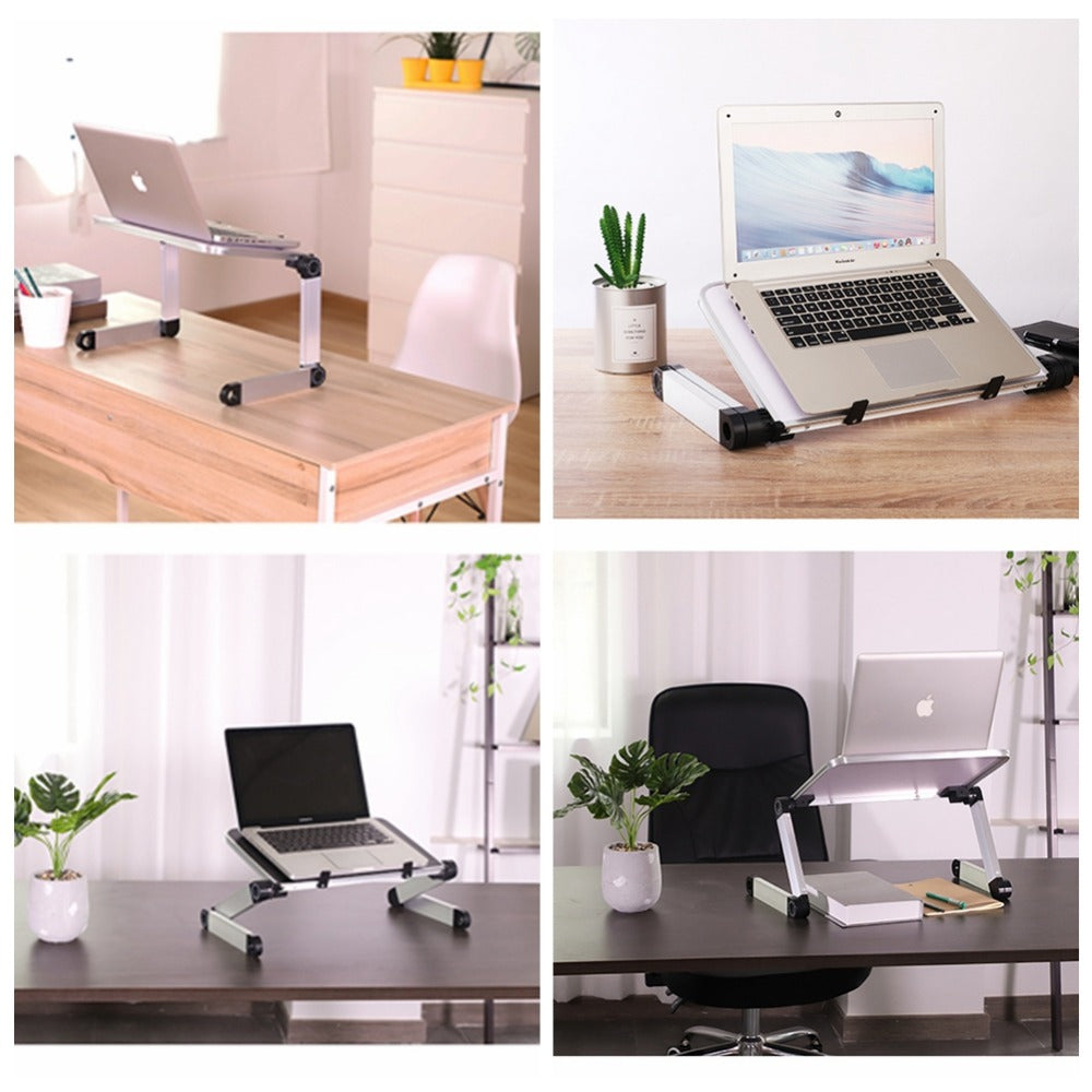 Foldable Laptop Stand Ergonomic Desk Tablet Holder - Premium Computer & office from Eretailer365.com - Just $27.10! Shop now at Eretailer365.com