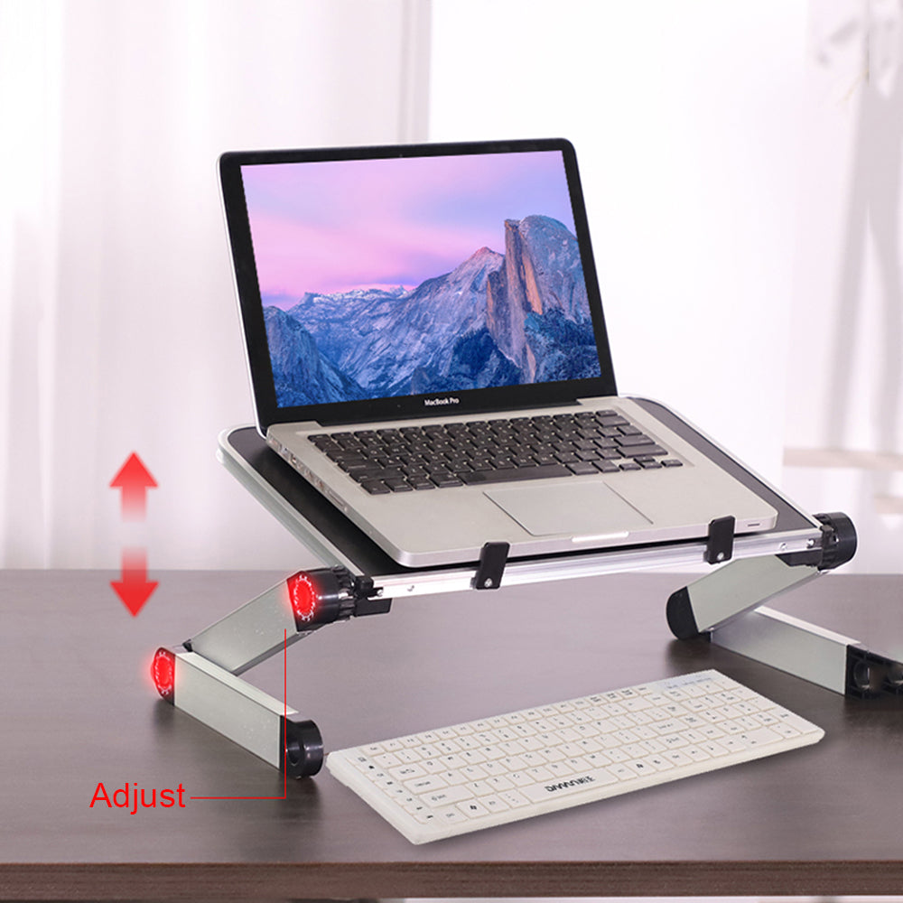 Foldable Laptop Stand Ergonomic Desk Tablet Holder - Premium Computer & office from Eretailer365.com - Just $27.10! Shop now at Eretailer365.com