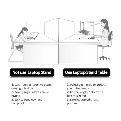 Foldable Laptop Stand Ergonomic Desk Tablet Holder - Premium Computer & office from Eretailer365.com - Just $27.10! Shop now at Eretailer365.com