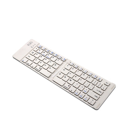 Folding Metal Bluetooth Foldable Keyboard Mini Bluetooth Wireless - Premium Consumer Electronics from Eretailer365.com - Just $35.92! Shop now at Eretailer365.com