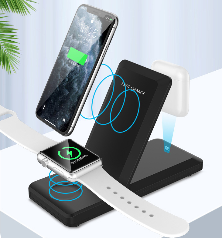 Folding three-in-one multifunctional wireless charger - Premium Toys & Hobbies from Eretailer365.com - Just $45.32! Shop now at Eretailer365.com