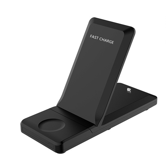 Folding three-in-one multifunctional wireless charger - Premium Toys & Hobbies from Eretailer365.com - Just $45.32! Shop now at Eretailer365.com