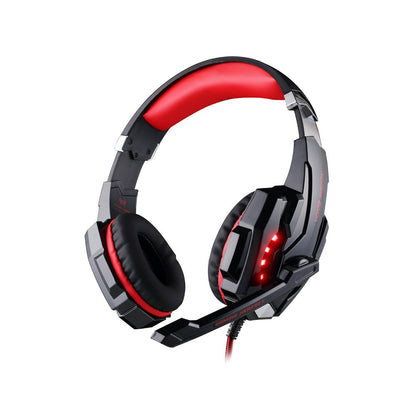 G9000 Headphones Gaming Headset with Microphone 3.5+USB Single Hole Headset for PS4 - Premium 0 from Eretailer365.com - Just $34.41! Shop now at Eretailer365.com