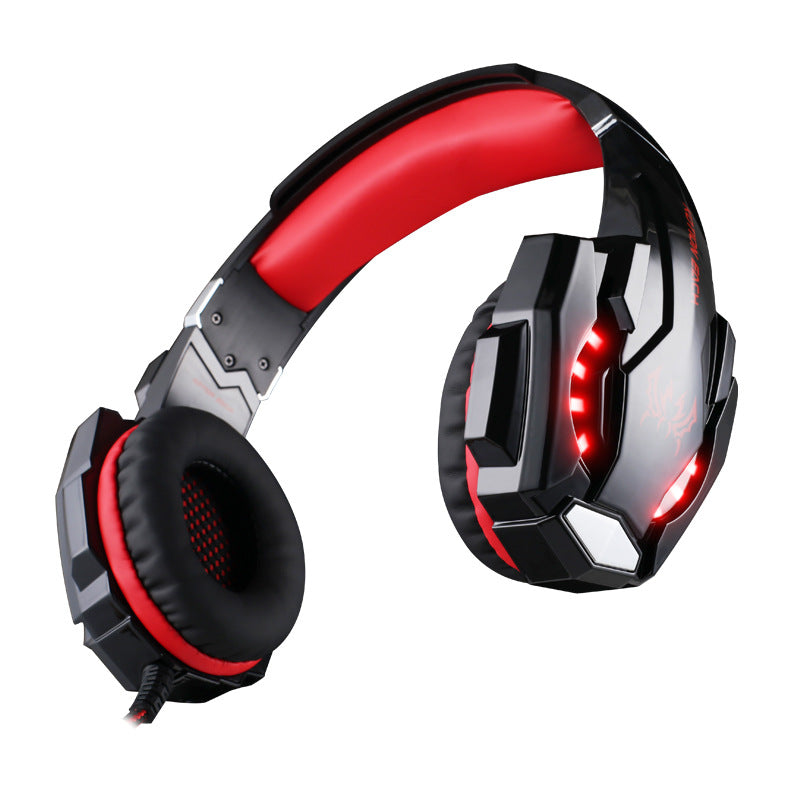 G9000 Headphones Gaming Headset with Microphone 3.5+USB Single Hole Headset for PS4 - Premium 0 from Eretailer365.com - Just $34.41! Shop now at Eretailer365.com