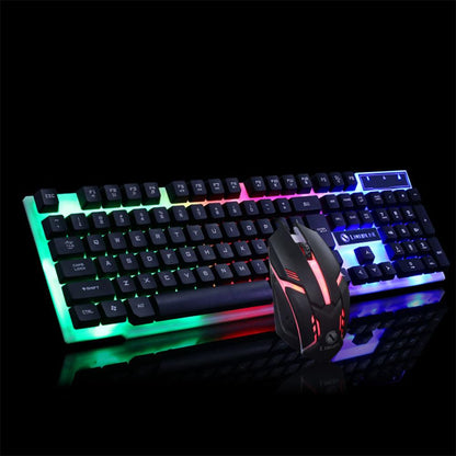 GTX300 Gaming CF LOL Gaming Keyboard Mouse Glowing Set - Premium 0 from Eretailer365.com - Just $14.58! Shop now at Eretailer365.com