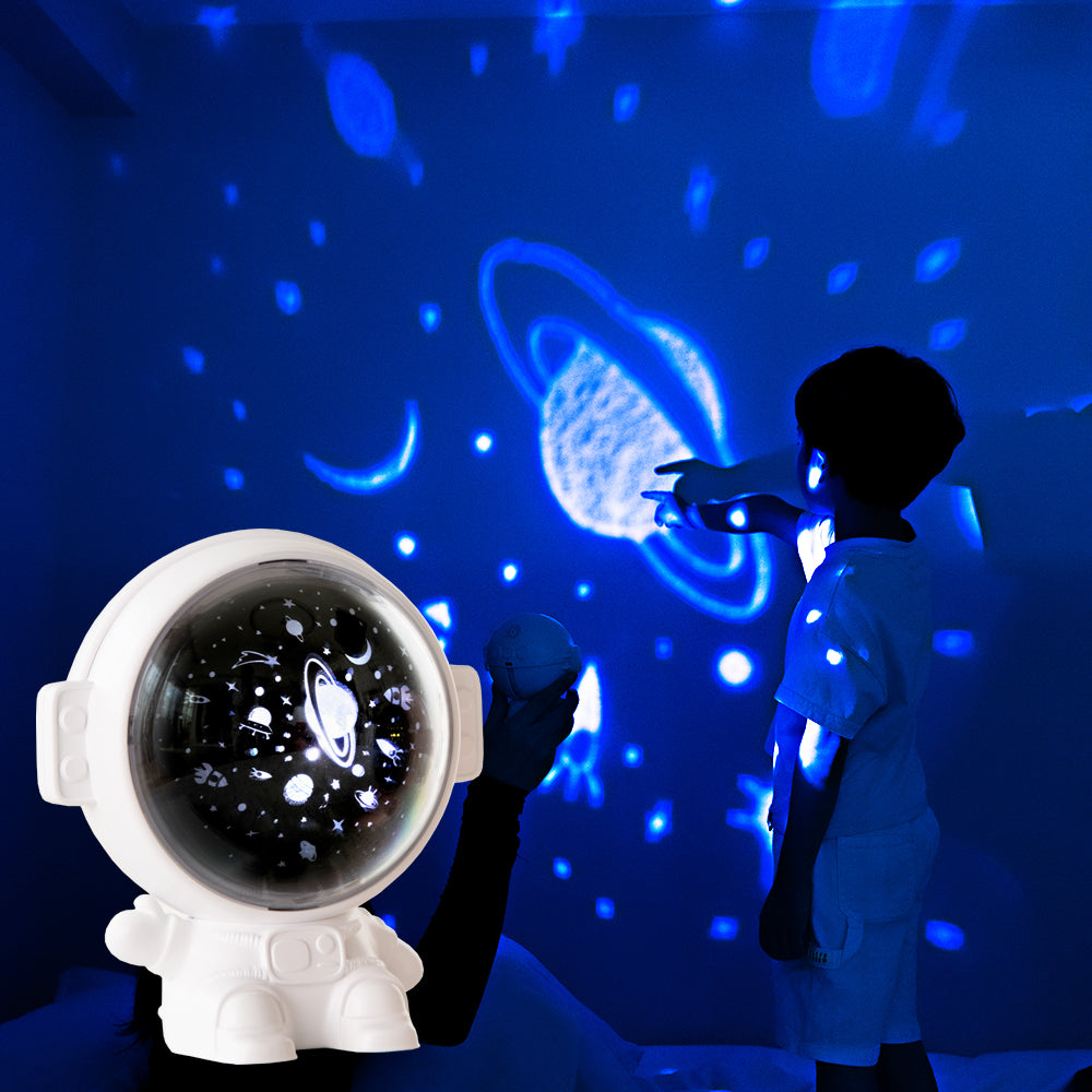 Galaxy Star Projector Starry Sky Night Light Astronaut Lamp Room Decr Gift Child Kids Baby Christmas Spaceman Projection - Premium 0 from Eretailer365.com - Just $19.35! Shop now at Eretailer365.com