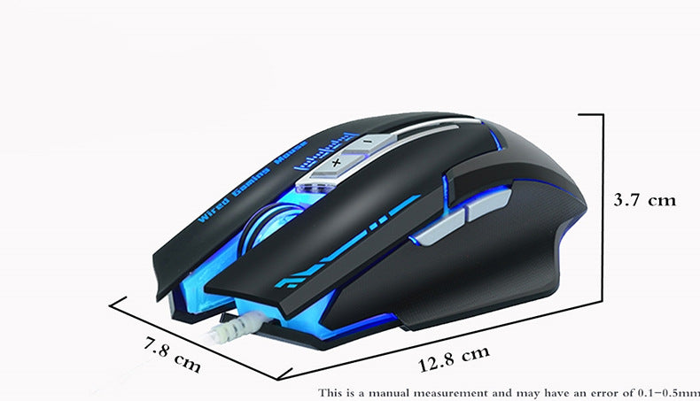 Gaming Gaming Mechanical Wired Mouse - Premium Computer & office from Eretailer365.com - Just $37.20! Shop now at Eretailer365.com