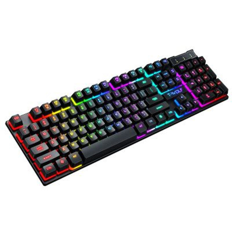 Gaming Usb Luminous Wired Keyboard Floating Manipulator - Premium Computer & office from Eretailer365.com - Just $17.65! Shop now at Eretailer365.com