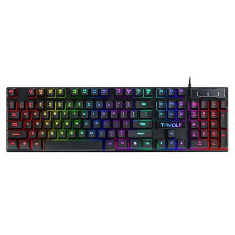 Gaming Usb Luminous Wired Keyboard Floating Manipulator - Premium Computer & office from Eretailer365.com - Just $17.65! Shop now at Eretailer365.com