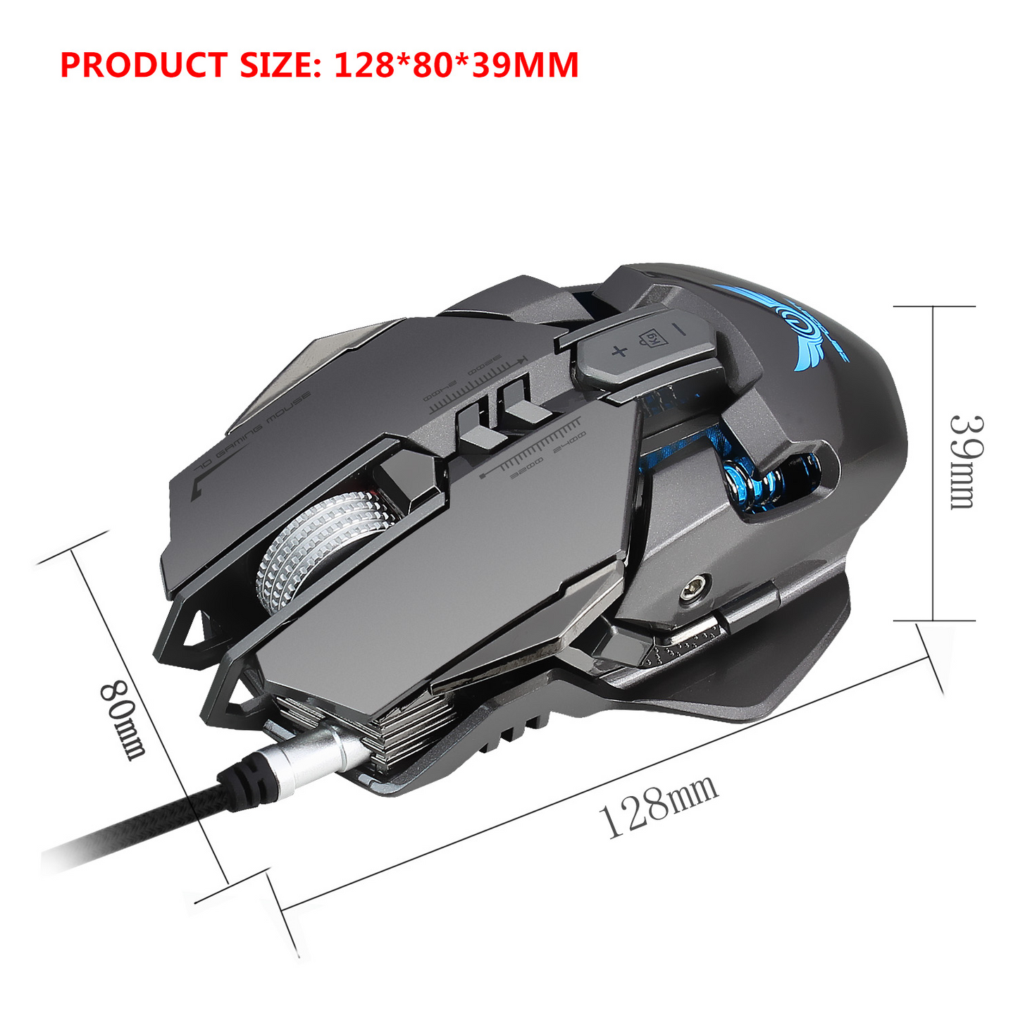 Gaming mechanical wired gaming mouse - Premium Computer & office from Eretailer365.com - Just $60.20! Shop now at Eretailer365.com