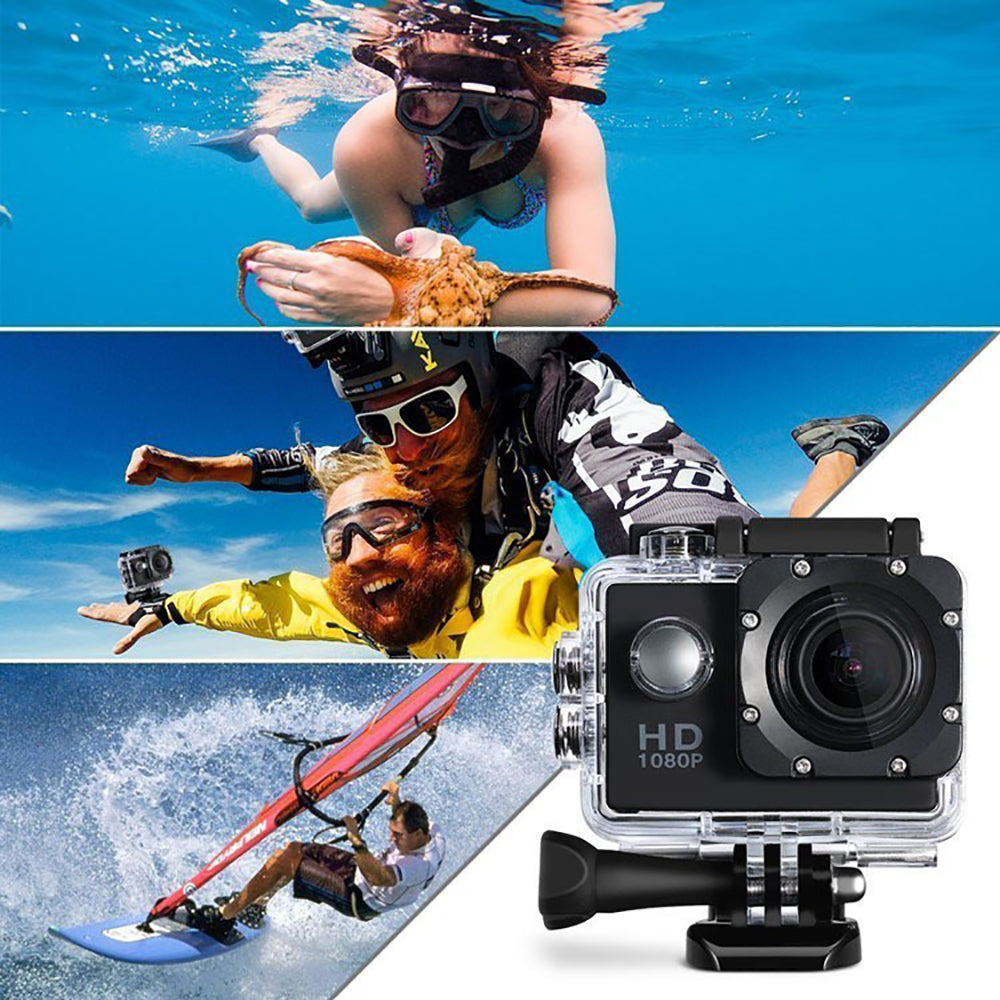 HD High-definition 1080P Action Sports Waterproof  DV Camera Eretailer365.com