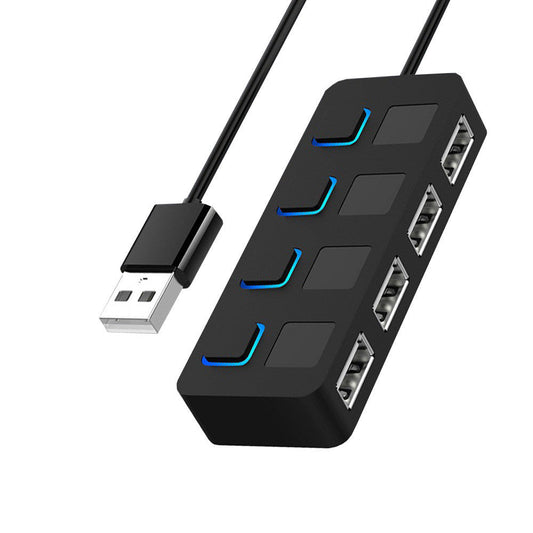 HUB Hub Multi-USB Splitter 4-port Extender - Premium Computer & office from Eretailer365.com - Just $9.80! Shop now at Eretailer365.com