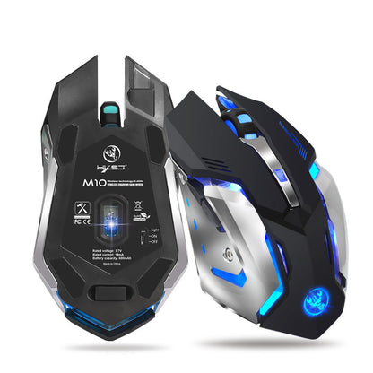 HXSJ new wireless mouse 2.4GPI gaming mouse glowing mouse - Premium Computer & office from Eretailer365.com - Just $22.68! Shop now at Eretailer365.com