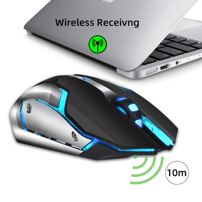 HXSJ new wireless mouse 2.4GPI gaming mouse glowing mouse - Premium Computer & office from Eretailer365.com - Just $22.68! Shop now at Eretailer365.com