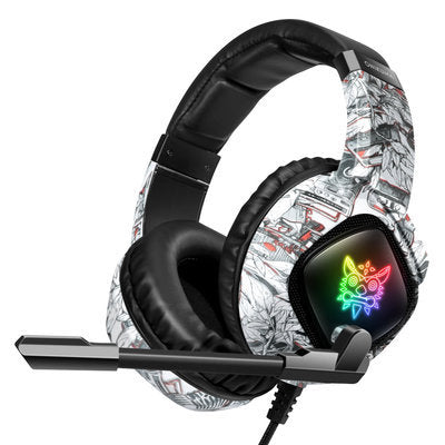 Headphones RGB Light Subwoofer Wired Headphones - Premium 0 from Eretailer365.com - Just $43.33! Shop now at Eretailer365.com