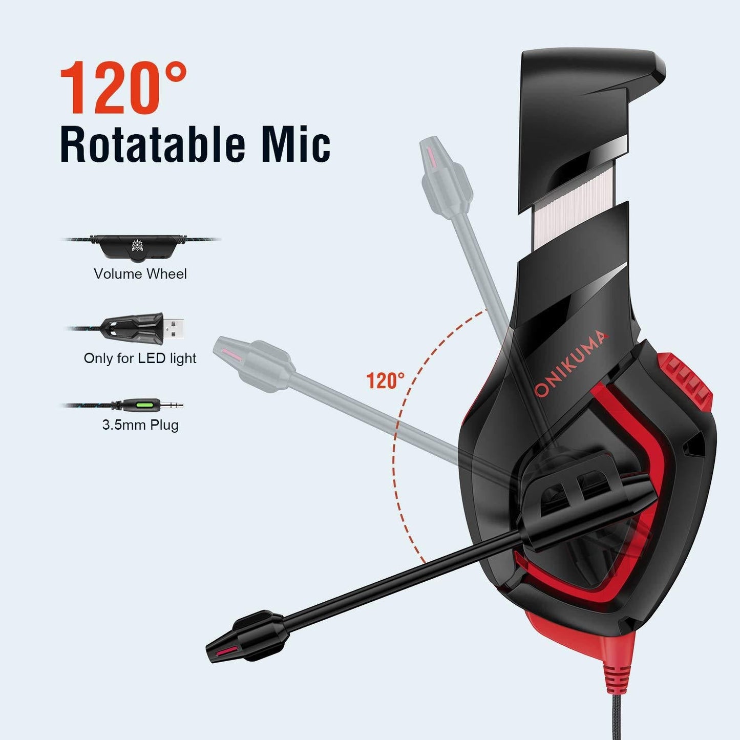 Headset gaming headset - Premium Consumer Electronics from Eretailer365.com - Just $40.76! Shop now at Eretailer365.com